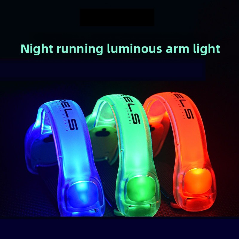 Running Gear Night - Oplaadbare LED-verlichte armband/benband – Veiligheidswaarschuwingsband voor