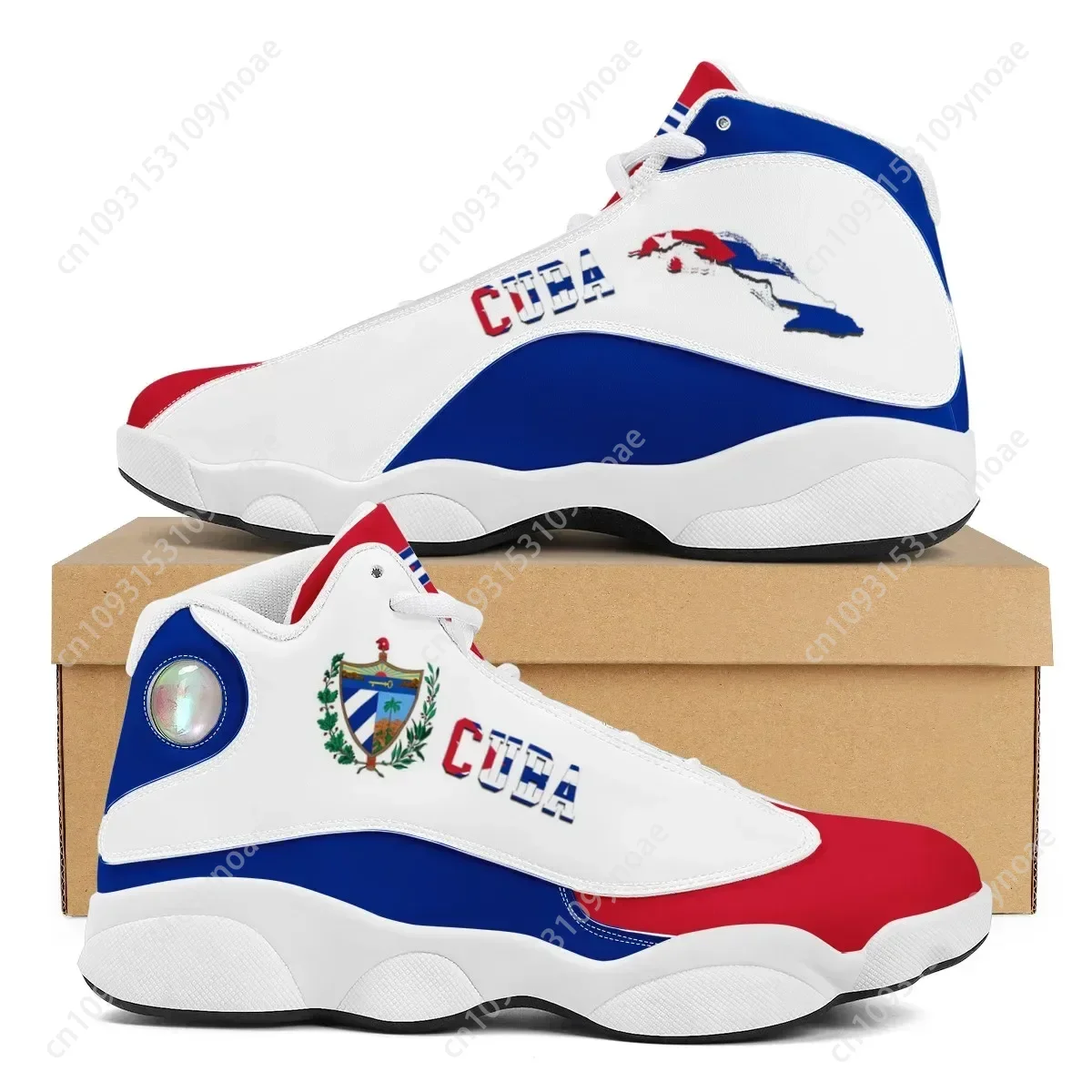 Running Gear Shoes - CUBA Vlag Print Cool Mannen Basketbal
