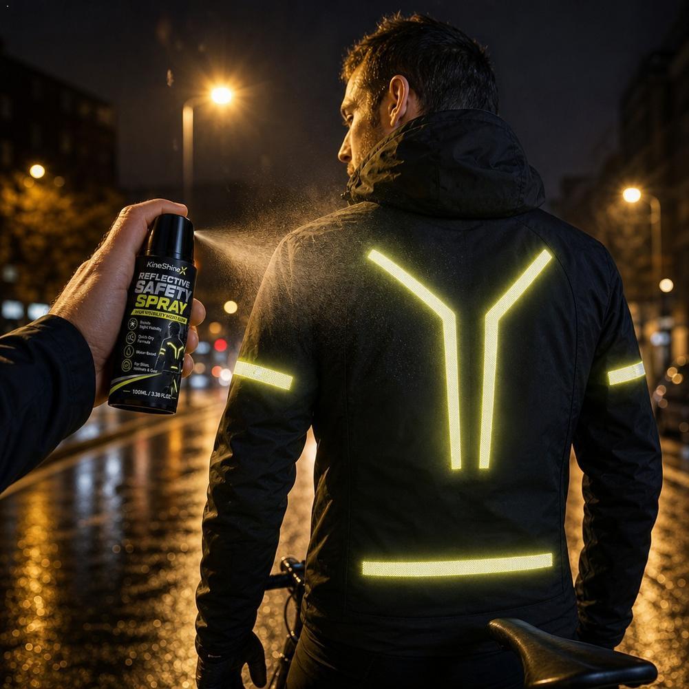 Running Gear Night - Reflecterende veiligheidsspray voor de nacht, hoge