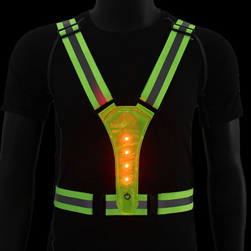 Verstelbaar LED-hardloop- en f - Running Gear Night recensie en prijs