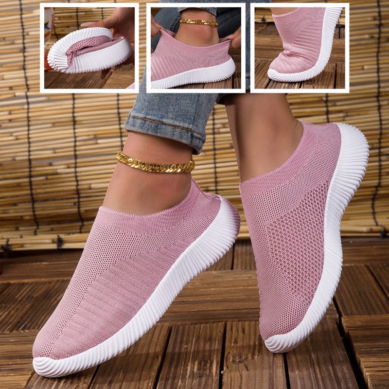 Dames Sneakers Ademend Gebreid - Running Gear Shoes recensie en prijs