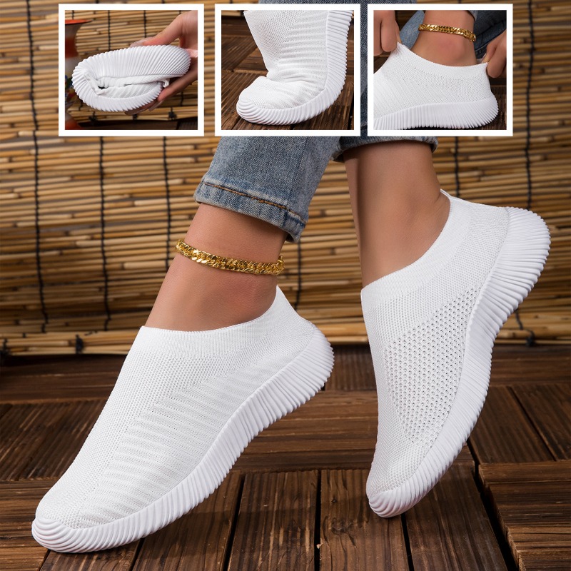 Dames Sneakers Ademend Gebreid - Running Gear Shoes recensie en prijs
