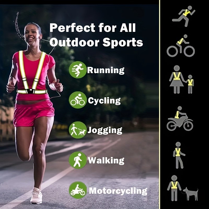 Reflecterende veiligheidsvest  - Running Gear Night recensie en prijs