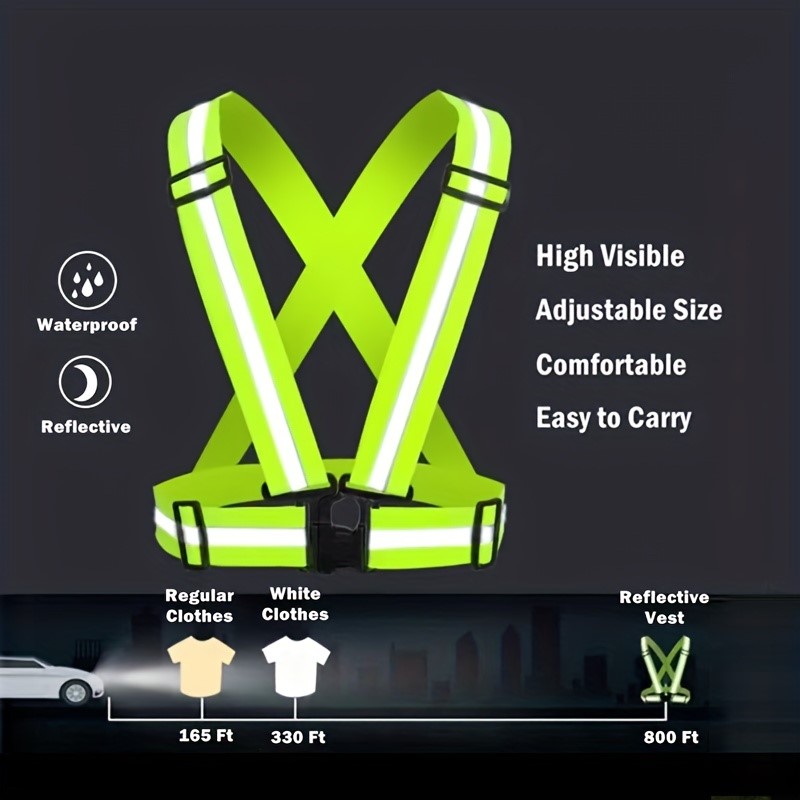 Reflecterende veiligheidsvest  - Running Gear Night recensie en prijs