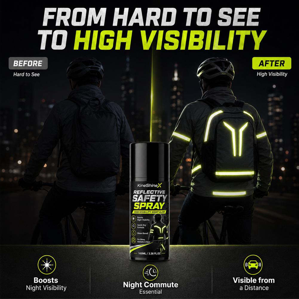 Reflecterende veiligheidsspray - Running Gear Night recensie en prijs