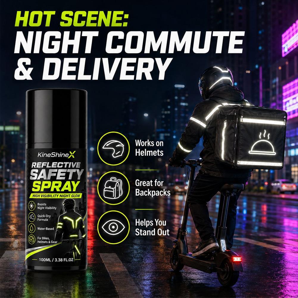 Reflecterende veiligheidsspray - Running Gear Night recensie en prijs